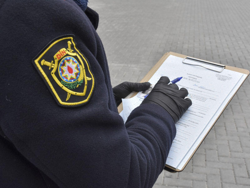 Restoranda karantin rejimini pozan 13 nəfər cərimələndi