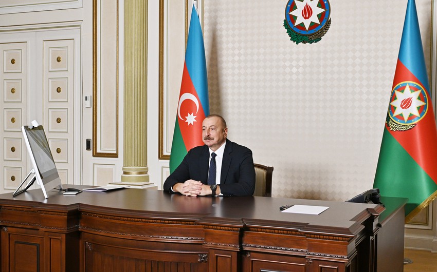 İlham Əliyev: "Müharibədən sonra İran-Azərbaycan əlaqələri daha da geniş vüsət alıb"