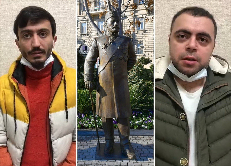 Tağıyevin heykəlinə zərər vuranlar həbs edildi