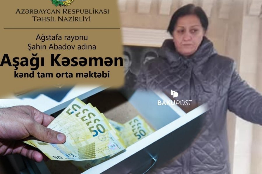 Səs yazısı yayılan məktəb direktoru DANIŞDI