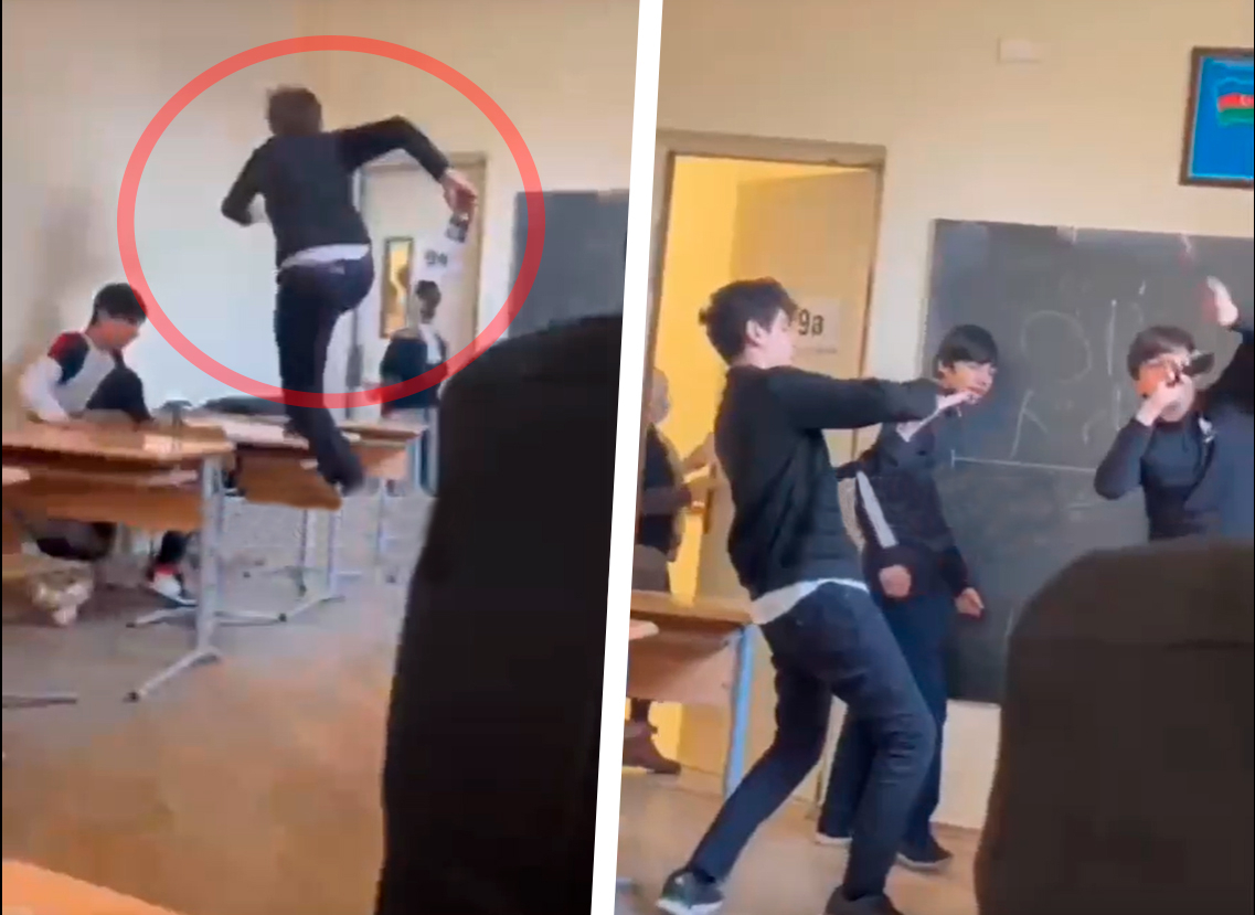 Biabırçı görüntülərin yayıldığı məktəbin adı məlum oldu: Araşdırma başladıldı - VİDEO