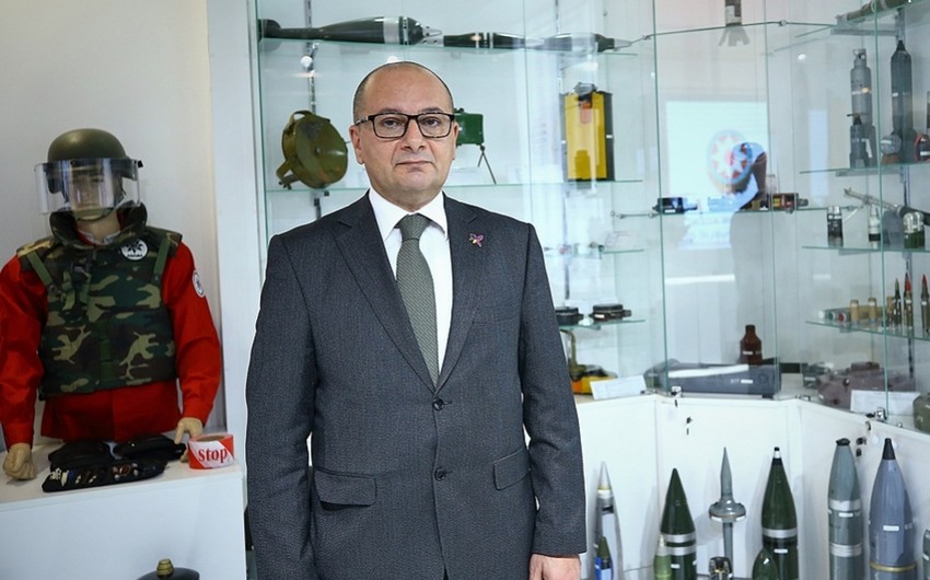 ANAMA sədri: 'Bərdə-Ağdam dəmiryol xəttinin 10 kilometrlik hissəsi minalardan təmizlənib