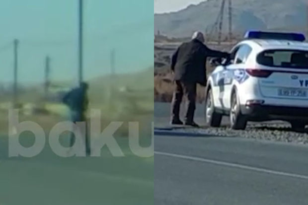 DYP-dən yük avtomobillərinin sürücülərindən “şirinlik” alan polis əməkdaşı ilə bağlı AÇIQLAMA 