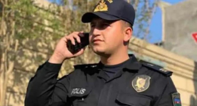 Bakıda qəzaya düşərək həlak olan polisin - FOTOSU