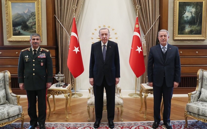 Ərdoğan Zakir Həsənovu qəbul etdi