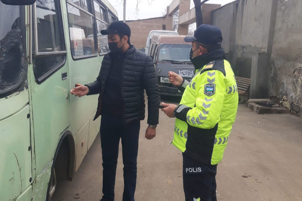 Göygöldə ictimai nəqliyyatda reyd keçirildi