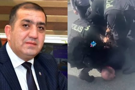 Polis Rasim Məmmədovu belə saxladı -  ANBAAN VİDEO