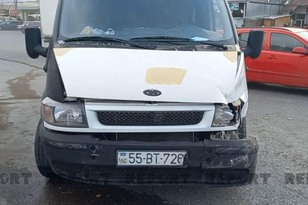 Göyçayda zəncirvari qəza: Xəsarət alan var