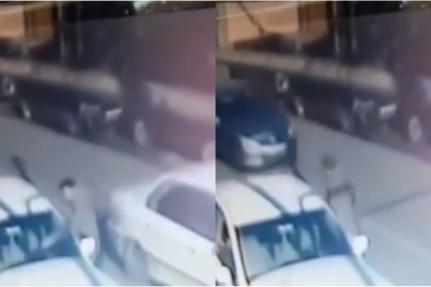 Bakıda maşından ağlasığmaz oğurluq – VİDEO