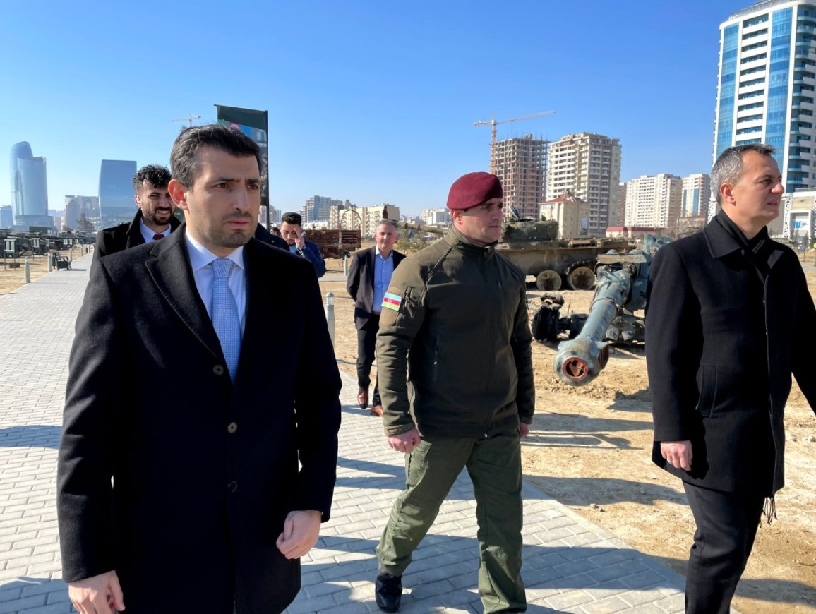 Səlcuq Bayraktar Hərbi Qənimətlər Parkında - FOTO