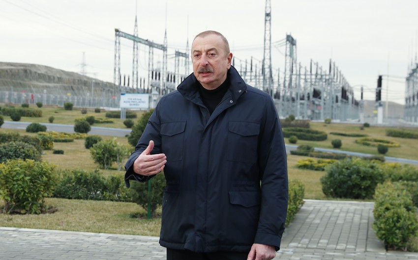 "Zəngəzur dəhlizi üzərindən Naxçıvana, ordan Türkiyə və İrana yeni xətt çəkilişi planlarımızdadır"