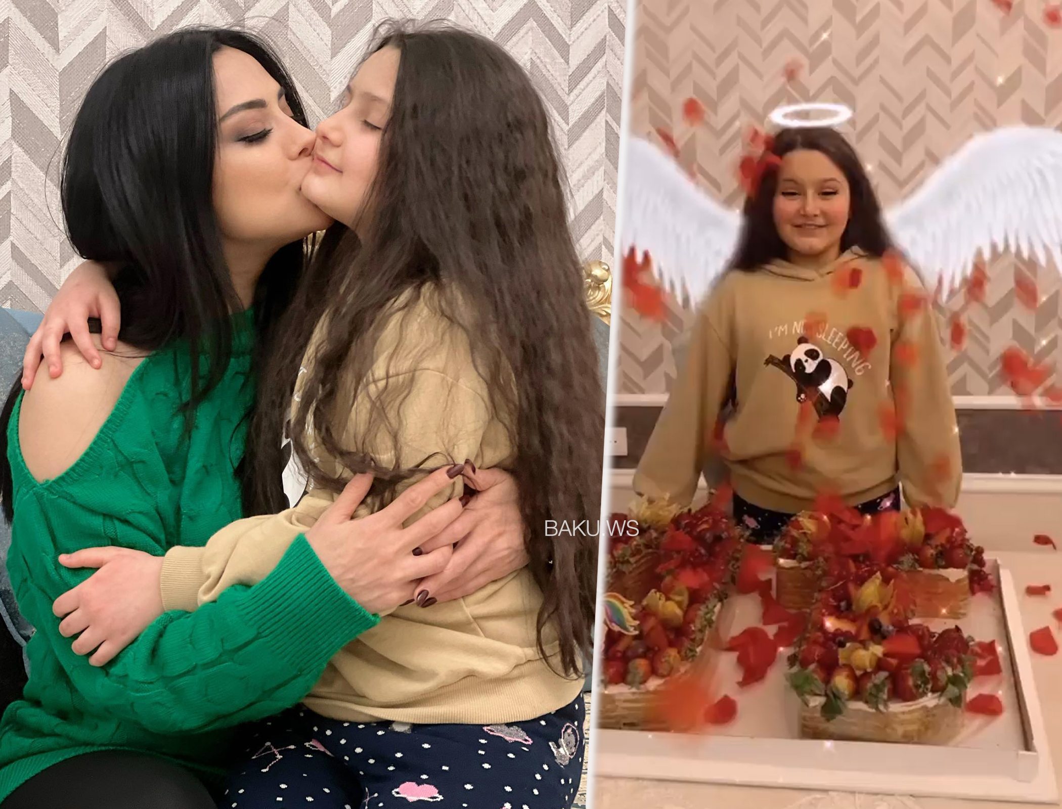 Vüsalə Əlizadə 10 yaşlı qızını belə təbrik etdi - FOTO