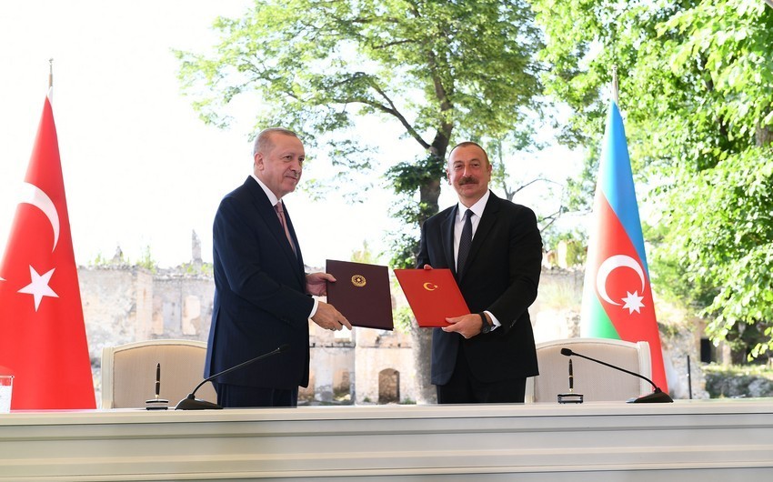 Ərdoğan Şuşa Bəyannaməsini təsdiq etdi