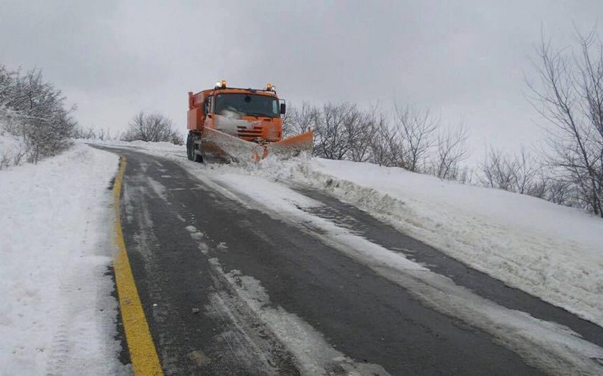 Azərbaycanda bəzi yollar buz bağlayacaq