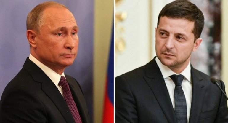 Türkiyə XİN Putinlə Zelenskinin görüşü barədə AÇIQLAMA YAYDI