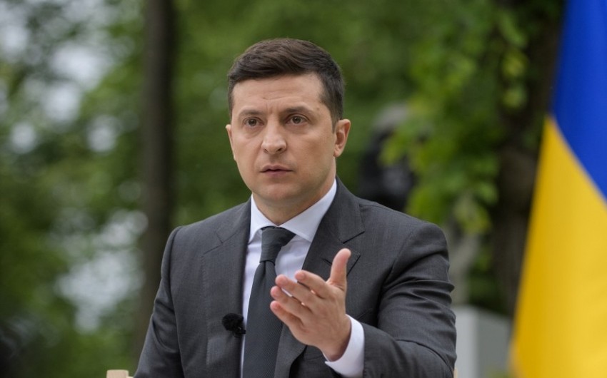 Volodimir Zelenski xalqa müraciət etdi