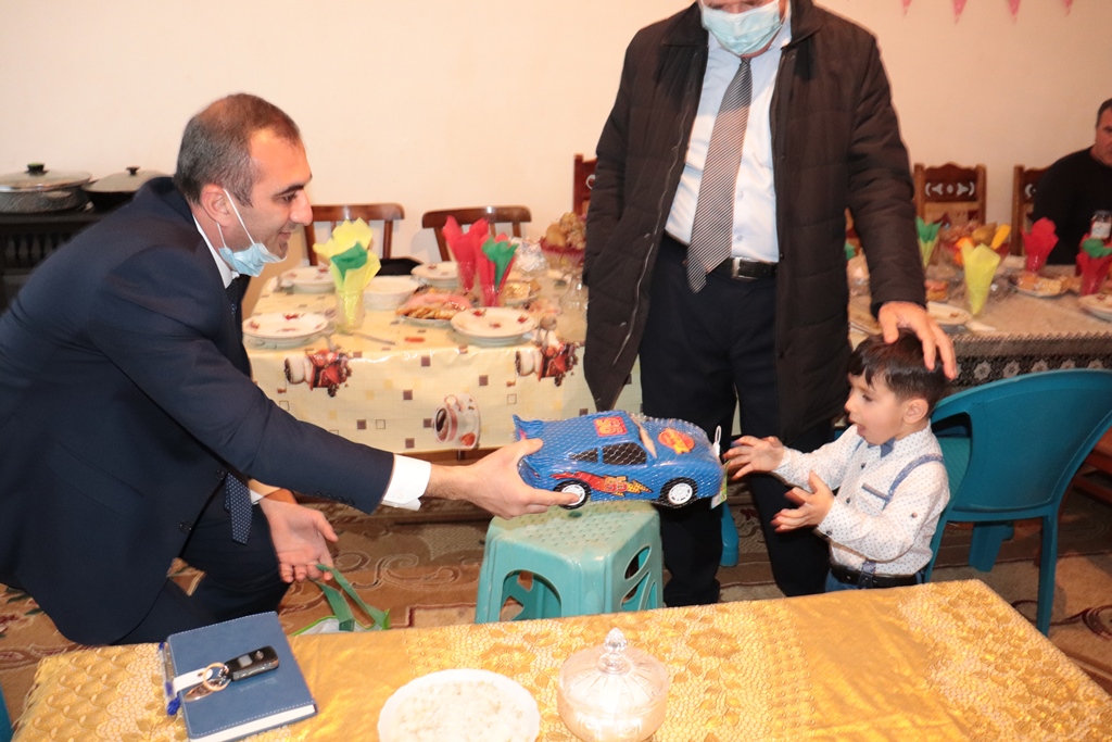 Naftalanda qazinin övladının 1 yaşı qeyd olundu