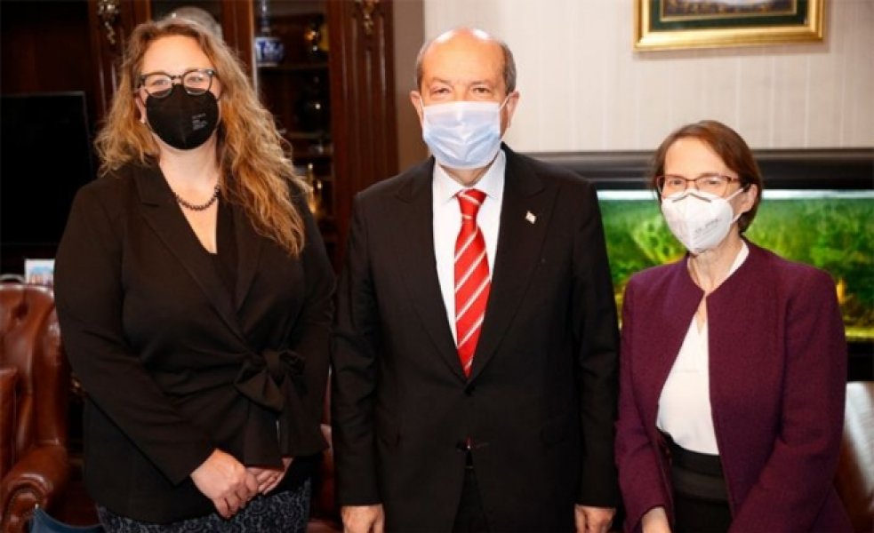 Şimali Kipr prezidenti ABŞ rəsmiləri ilə görüşdü