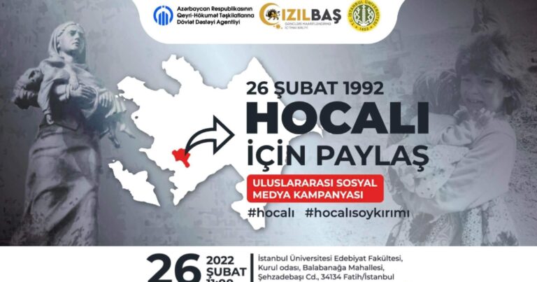 “Xocalı üçün paylaş” Beynəlxalq Sosial Media Kampaniyası keçiriləcək