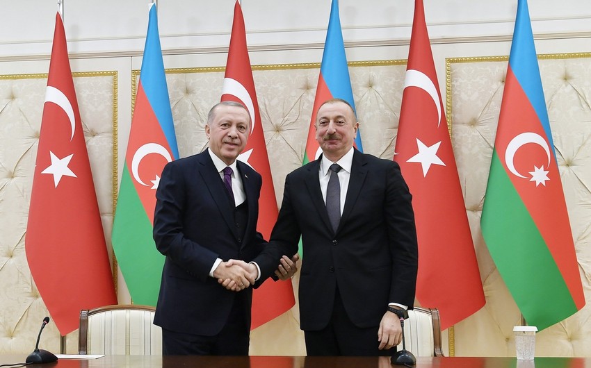 Ərdoğan prezident İlham Əliyevə təşəkkür etdi