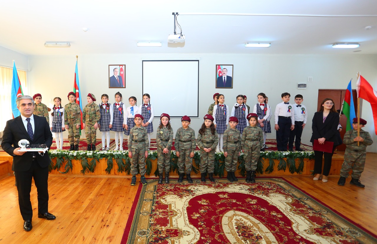 Binəqədi rayonunda “Bizim böyük Qələbəmiz” adlı kitabın təqdimatı olub - FOTO