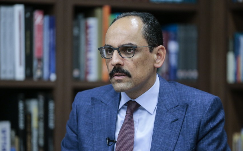 İbrahim Kalın: "Rusiyaya qarşı sanksiyalar yalnız problemlərin həllini gecikdirəcək"