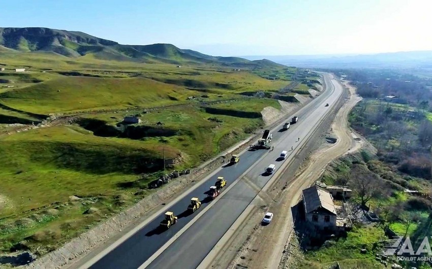 Laçından yan keçməklə tikilən avtomobil yolu bu tarixdə istifadəyə veriləcək