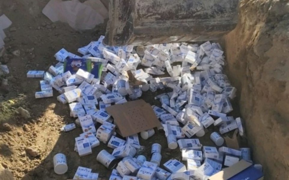 110 kq uşaq qidası məhv edildi