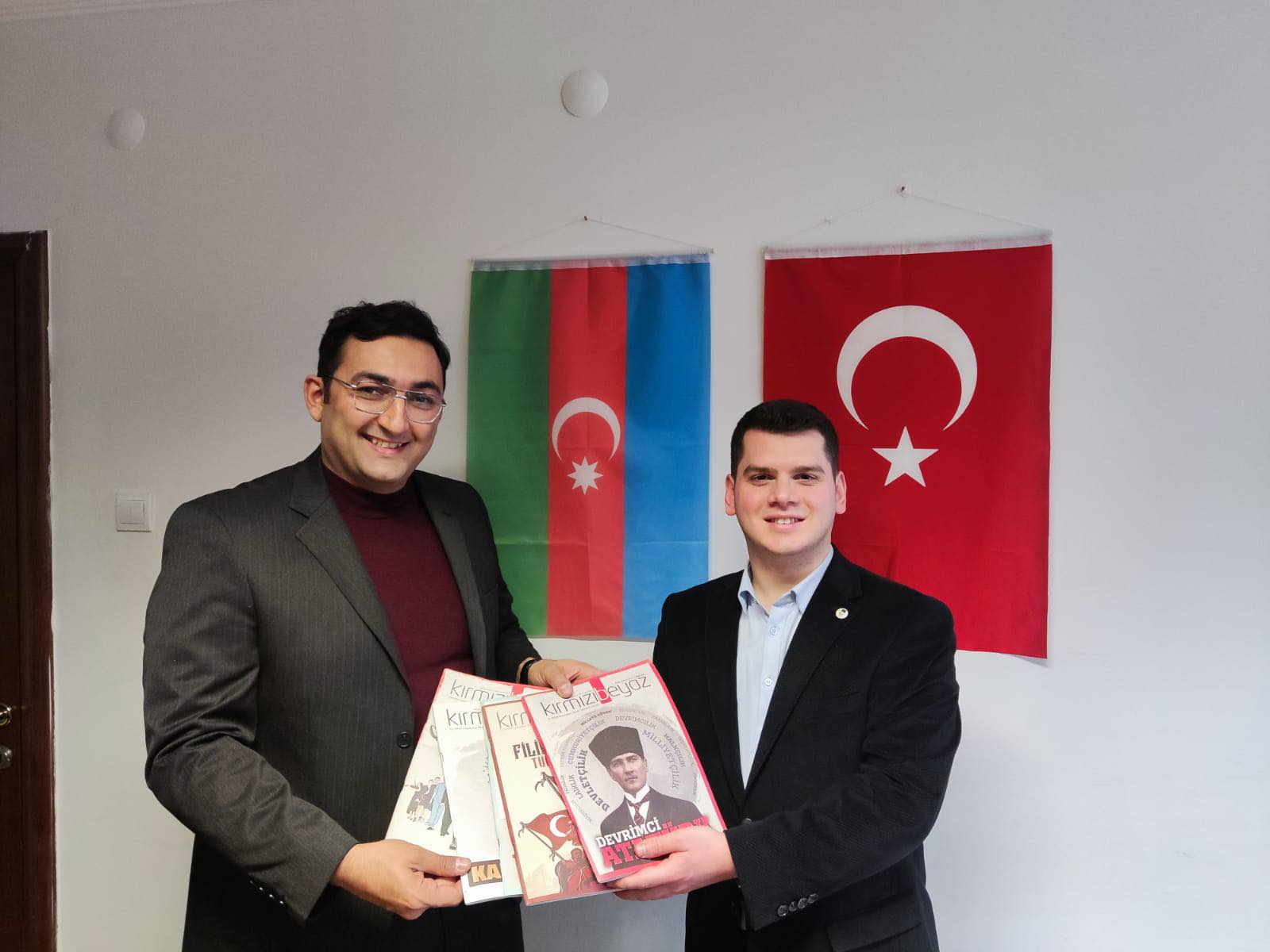 Cavid Zeynalov Ankarada səfərdədir - FOTOLAR