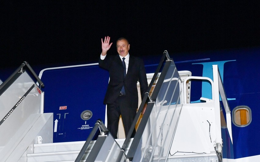 Prezident İlham Əliyevin Rusiyaya rəsmi səfəri başa çatdı