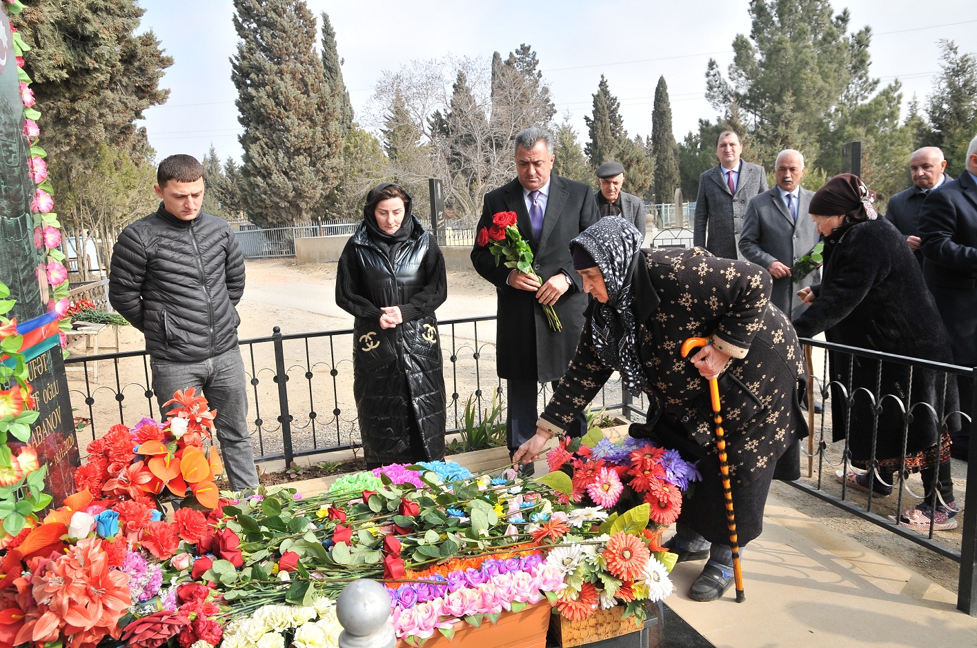 Abşeron rayonunda şəhidin doğum günündə bulaq kompleksi istifadəyə verildi - FOTOLAR