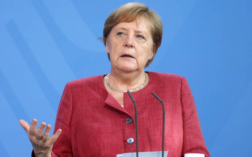 Angela Merkel: "Ukrayna ətrafında baş verənlər tarixdə dönüş hadisəsidir"