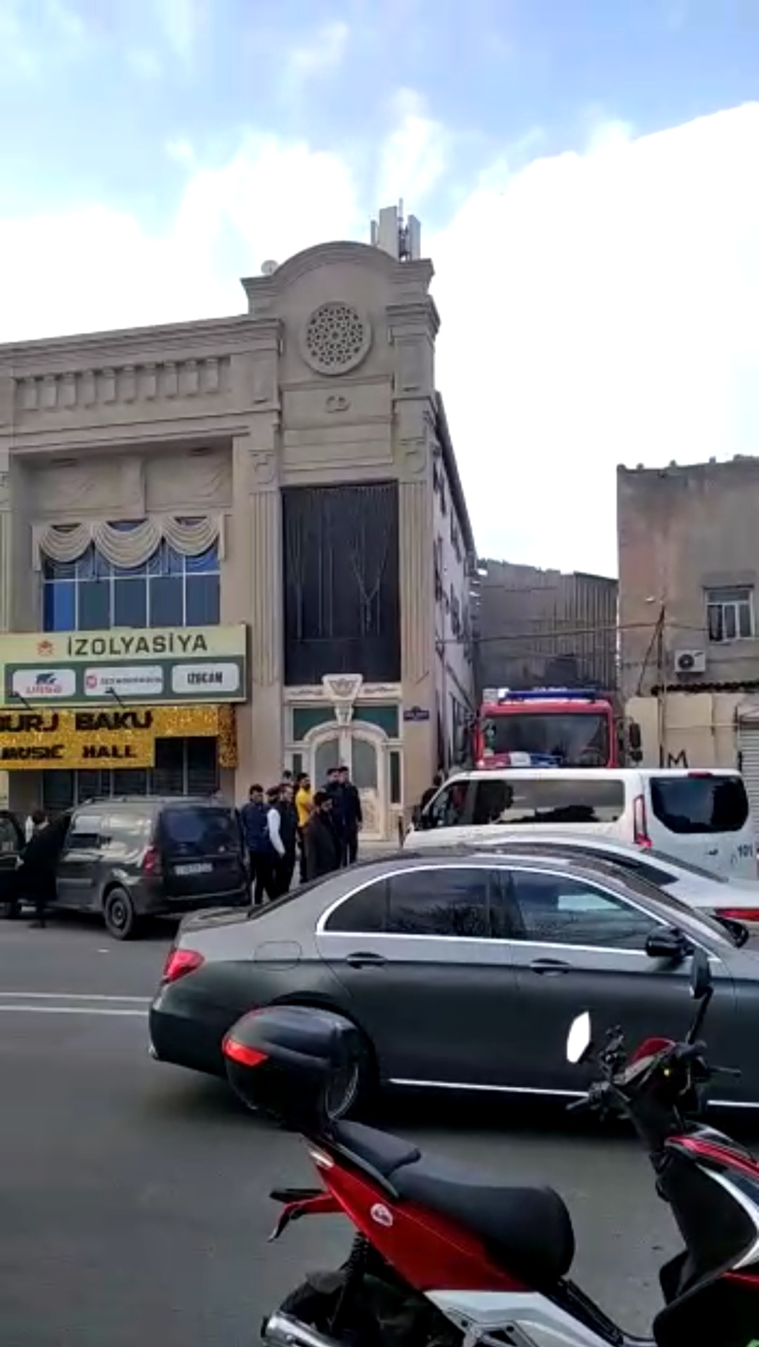 Bakıda güclü yanğın baş verib - FOTO+VİDEO