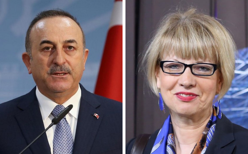 Çavuşoğlu ATƏT-in Baş katibi ilə Ukraynadakı prosesləri müzakirə etdi