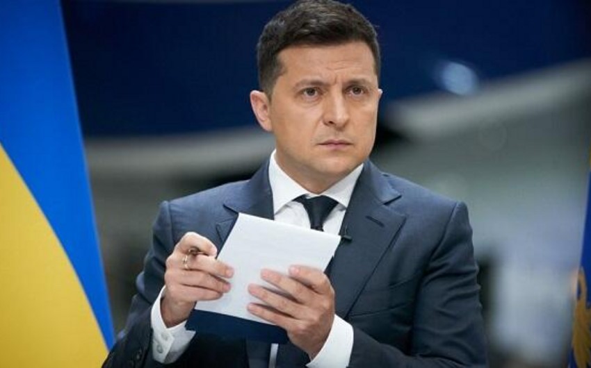Zelenski Avropa İttifaqına üzvlük üçün müraciət etdi
