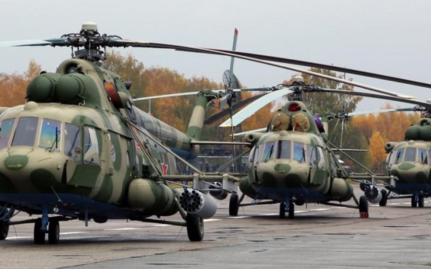 Belarusdan Kiyevə 20-dək helikopter uçub