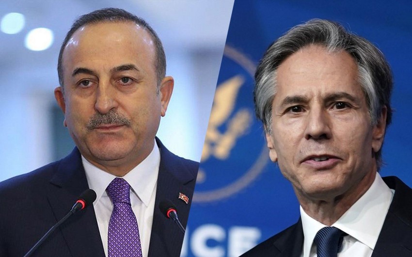 Türkiyə və ABŞ-ın XİN başçıları Ukraynanı müzakirə etdi
