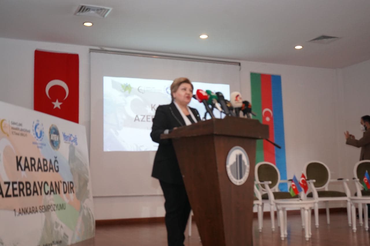 Ankarada Birinci 'Qarabağ Azərbaycandır' Simpoziumu təşkil edildi - Tanınmış jurnalistlər bir araya gəldi