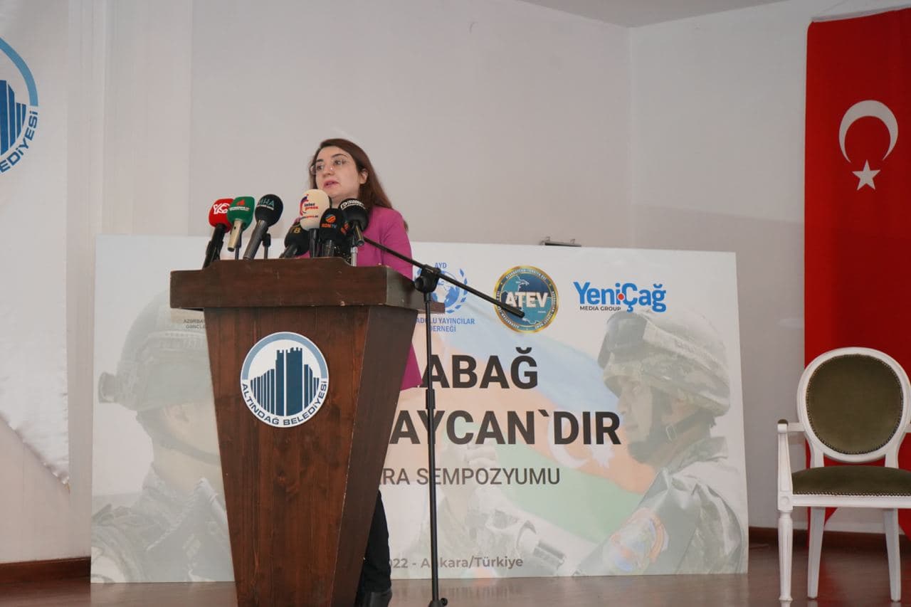 Ankarada Birinci 'Qarabağ Azərbaycandır' Simpoziumu təşkil edildi - Tanınmış jurnalistlər bir araya gəldi