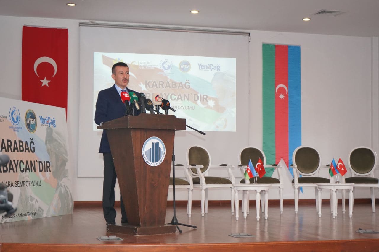 Ankarada Birinci 'Qarabağ Azərbaycandır' Simpoziumu təşkil edildi - Tanınmış jurnalistlər bir araya gəldi