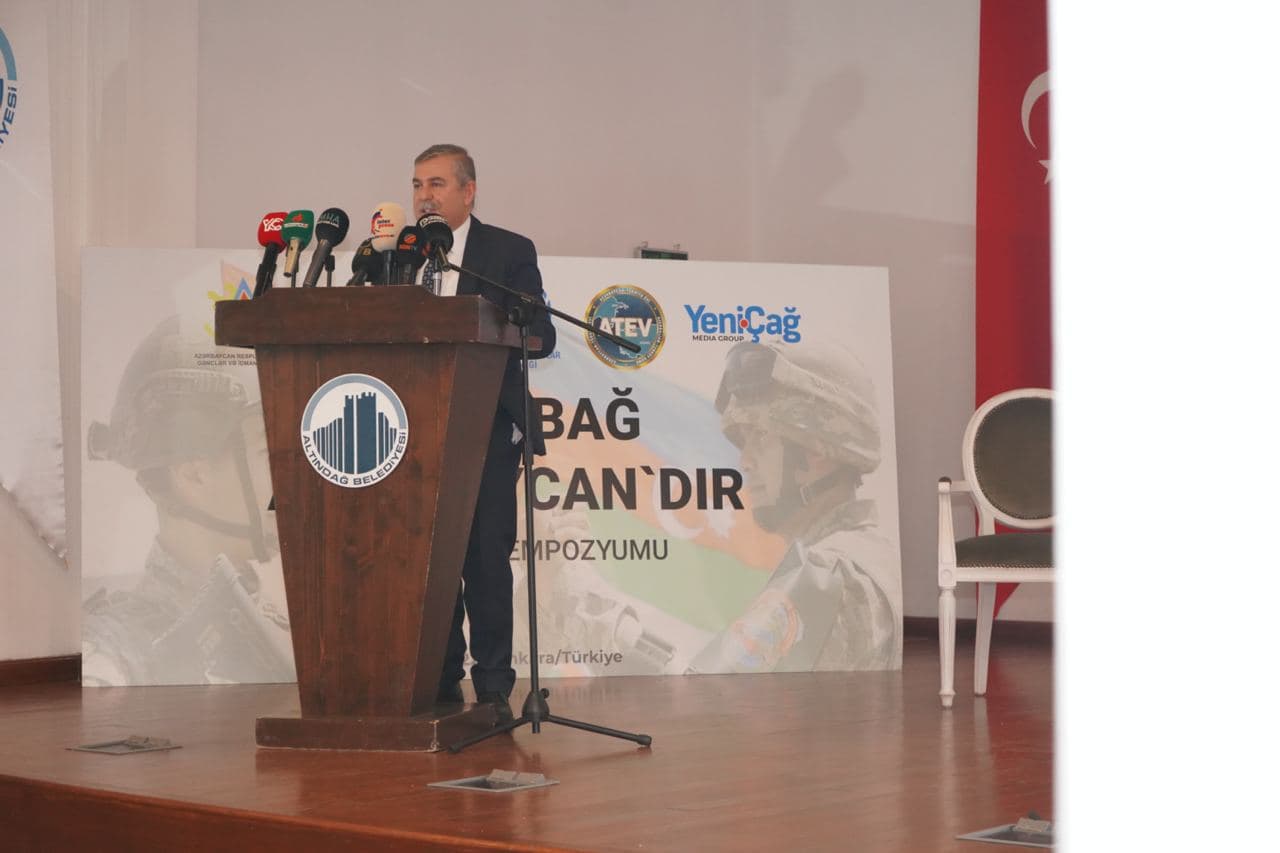 Ankarada Birinci 'Qarabağ Azərbaycandır' Simpoziumu təşkil edildi - Tanınmış jurnalistlər bir araya gəldi