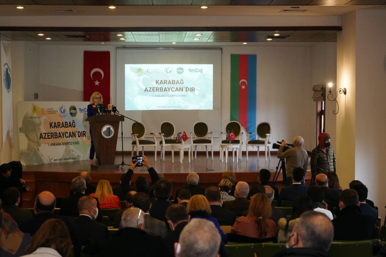 Ankarada Birinci 'Qarabağ Azərbaycandır' Simpoziumu təşkil edildi - Tanınmış jurnalistlər bir araya gəldi