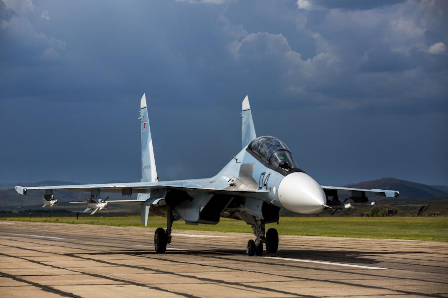 Ukrayna hərbçiləri Rusiyanın Su-30 təyyarəsini vurdu