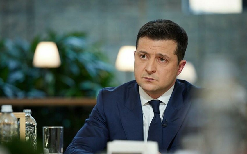 Volodimir Zelenski yenidən xalqa müraciət etdi