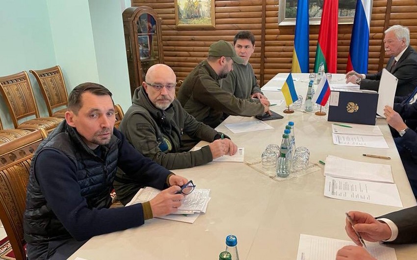 Ukrayna və Rusiya arasında danışıqlar başa çatdı