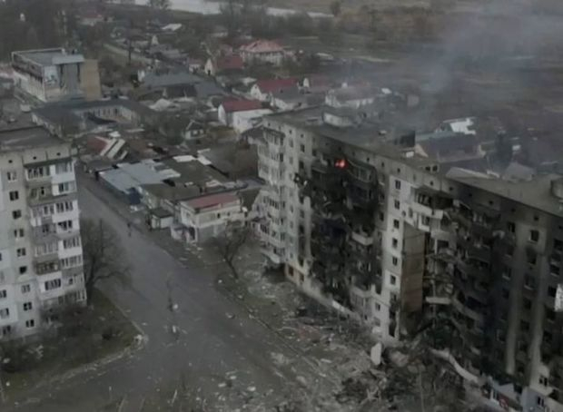 “Ruhlar şəhəri”nə çevrilən Borodyankadan son görüntülər – VİDEO