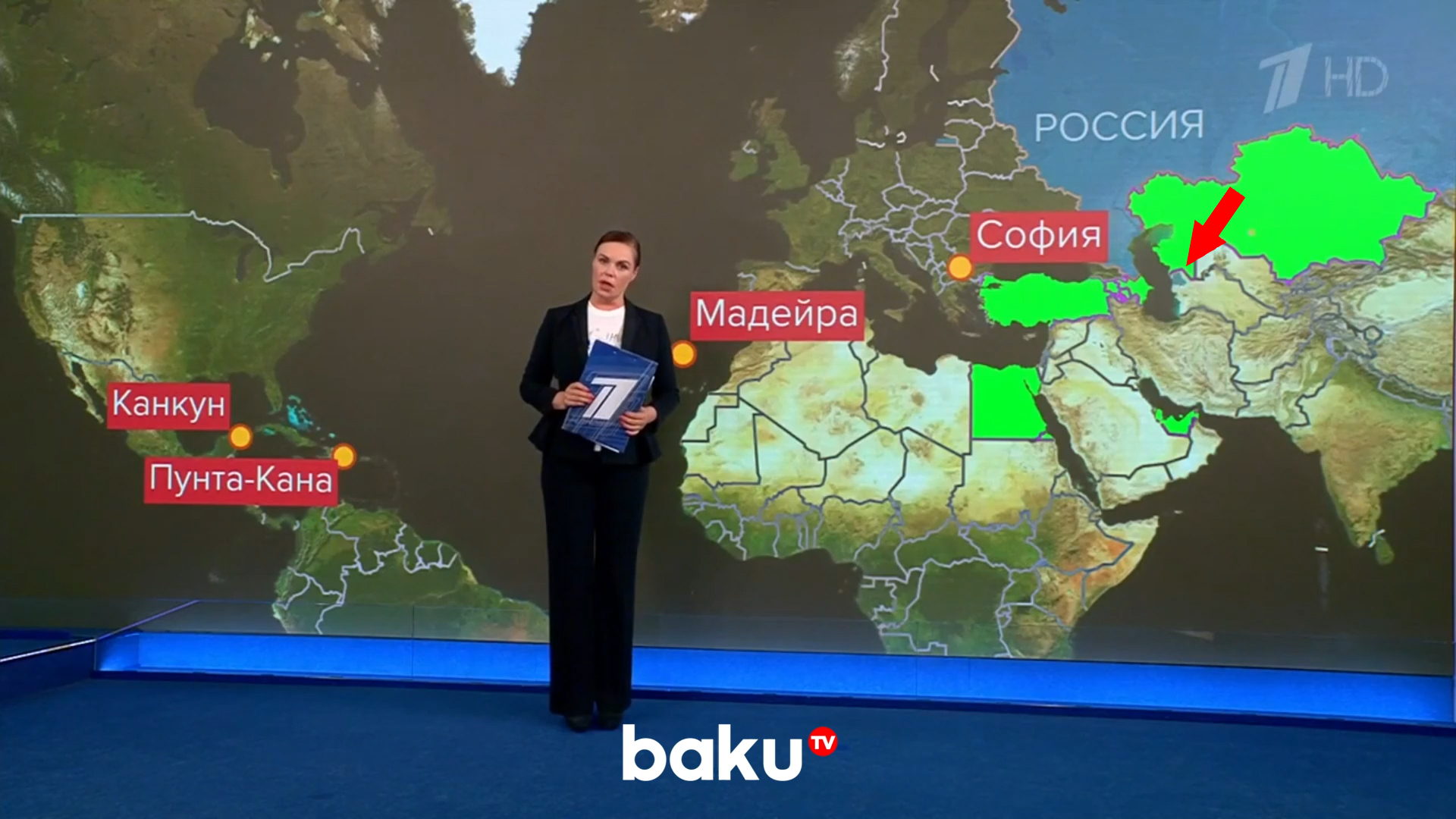 Rusiyanın “Birinci kanal”ında Azərbaycana qarşı təxribat - VİDEO