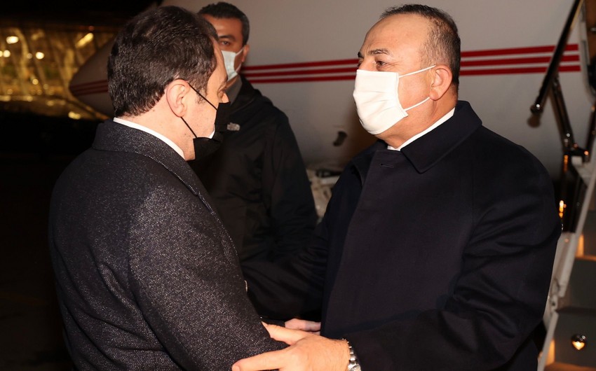 Çavuşoğlu Bakıya gəlib