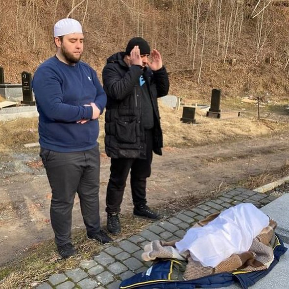 40 günlük Əmir Ukraynadakı müharibənin qurbanı oldu - FOTO