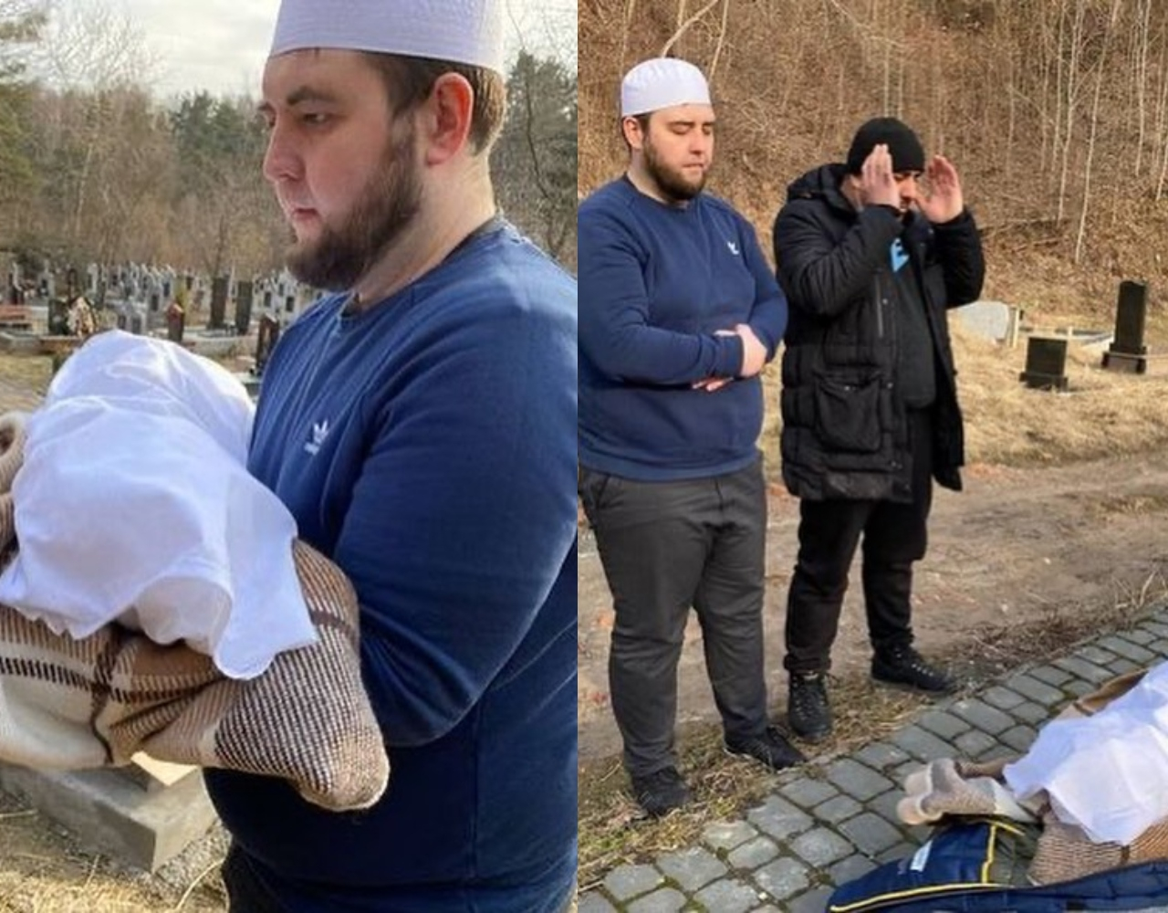 40 günlük Əmir Ukraynadakı müharibənin qurbanı oldu - FOTO